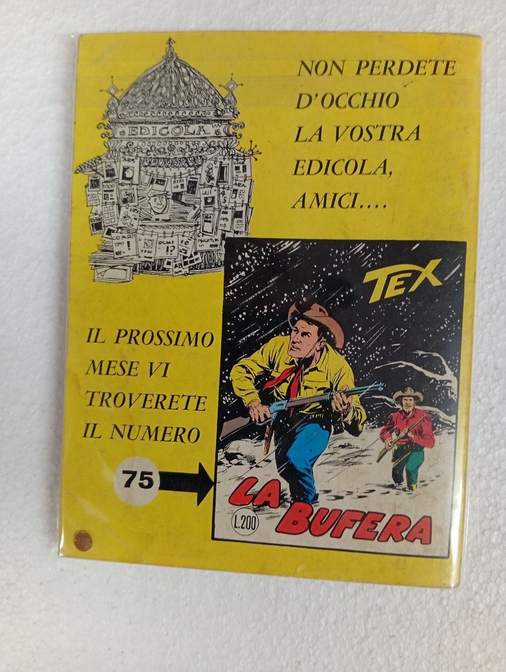Fumetti: Comics - fumetti Tex Willer 200 Lire – Usato da Bodio TI venduto da djsep61 7