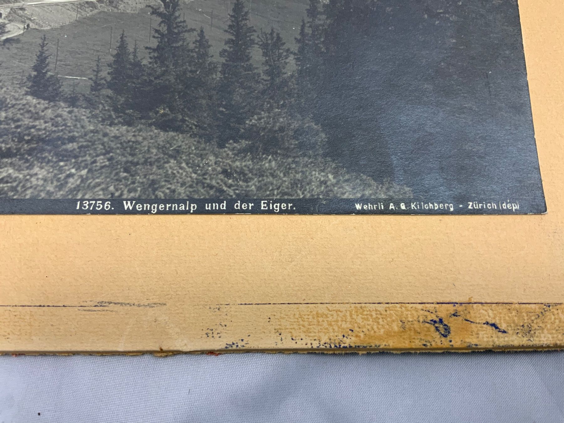 Poster & Bilder: Wengeneralp und der Eiger - Wehrli Kilchberg – Gebraucht aus Erlach von silvia3235 3