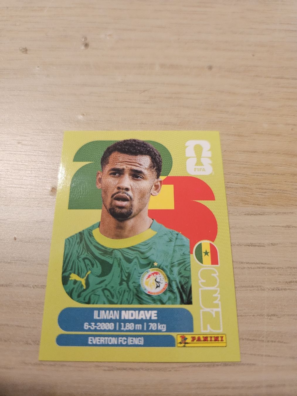 Panini Carte collezionabili: Panini WM 2026 SEN 18 – Nuovo (secondo la descrizione) da Genève venduto da jerdinho1209