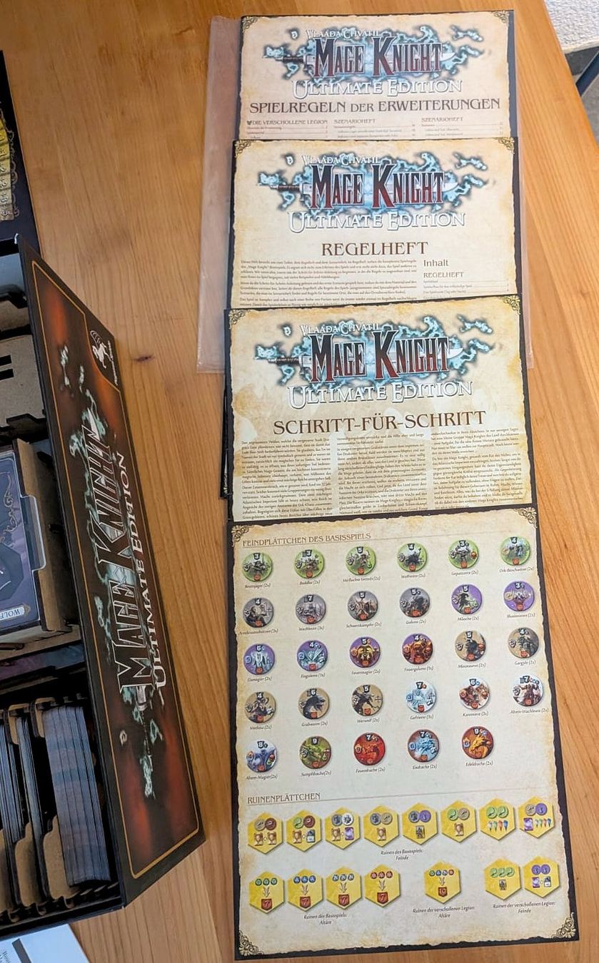 Pegasus Spiele Jeux: Mage Knight Ultimate Edition DE + e-Raptor Insert – D'occasion à St. Antoni par Waeberd 5