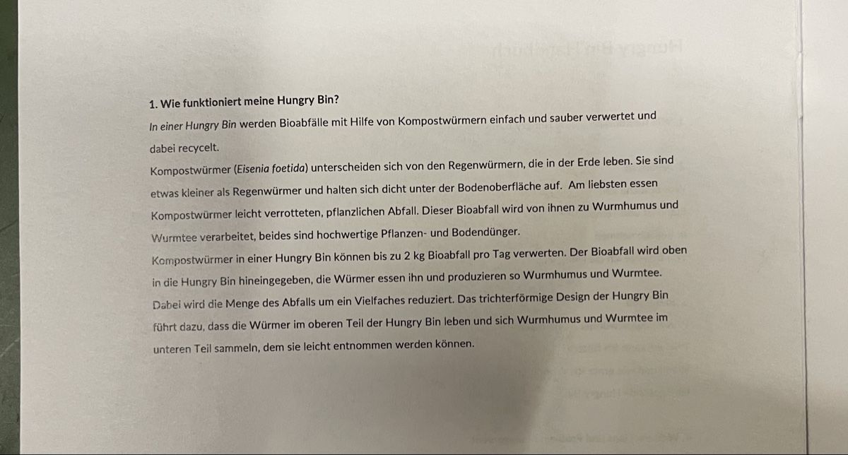 Küchengeräte: Hungry Bin – Gebraucht aus Nuglar von bibabone 3