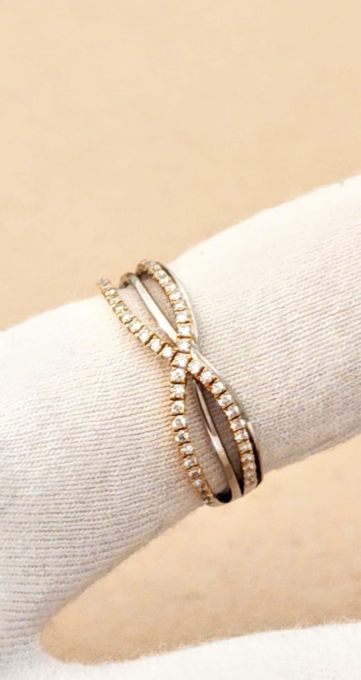 Anelli: Gold Ring mit Diamanten – Nuovo e nell'imballaggio originale da Zürich venduto da edu_kvc6 4