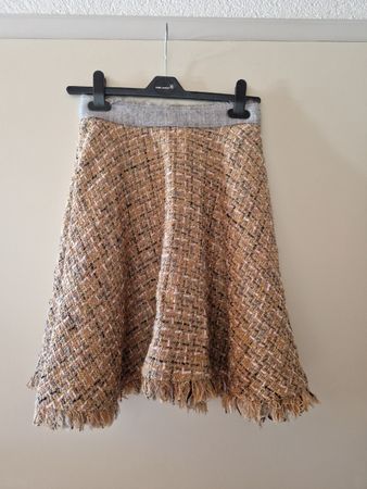 Jupe patineuse tweed, MsGM, taille 34