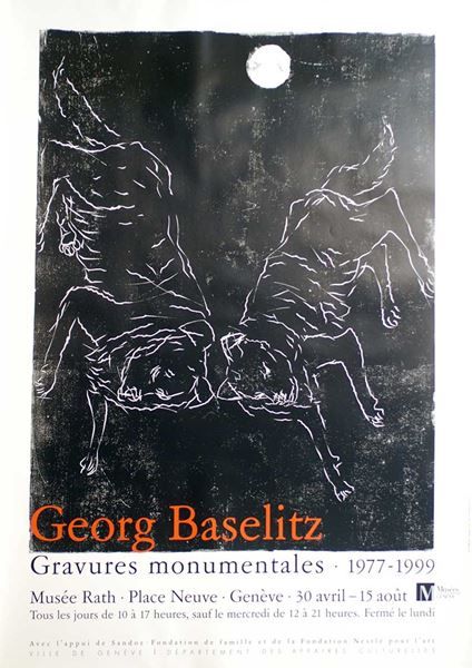 Foto & Immagini: Georg Baselitz, Gravures monumentales – Nuovo (secondo la descrizione) da Bern venduto da Vintage-Art-Poster