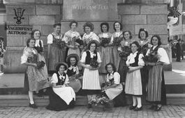 TOP Ansichtskarte: GRUSS vom SÄNGERFEST ALTDORF 1935