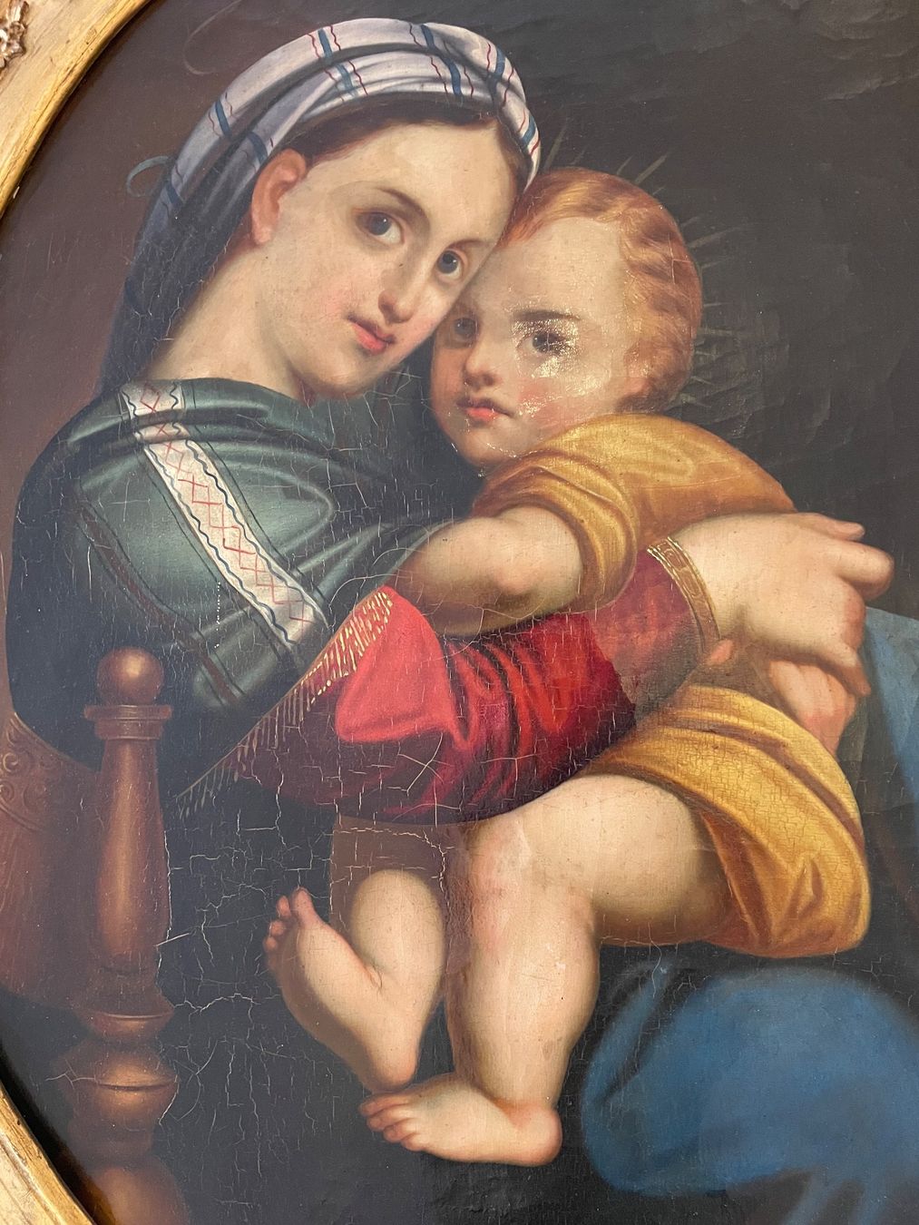 Dipinti: Madonna della Sedia nach Raphael! – Usato da Fidaz venduto da KunstsammlerGR60 1