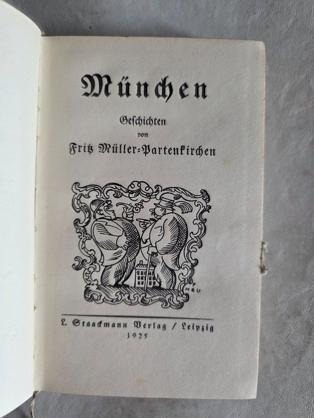 Libri: Fritz Müller Partenkirchen - MÜNCHEN - 1925 – Usato da Walterswil BE venduto da Lonitti 1