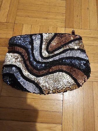 Clutch mit Pailletten 