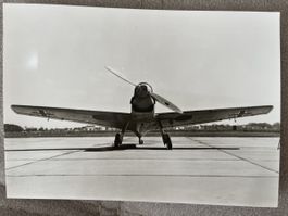 Messerschmitt Bf 109 Fotokarte Flugzeug WWII Sammlerkarte