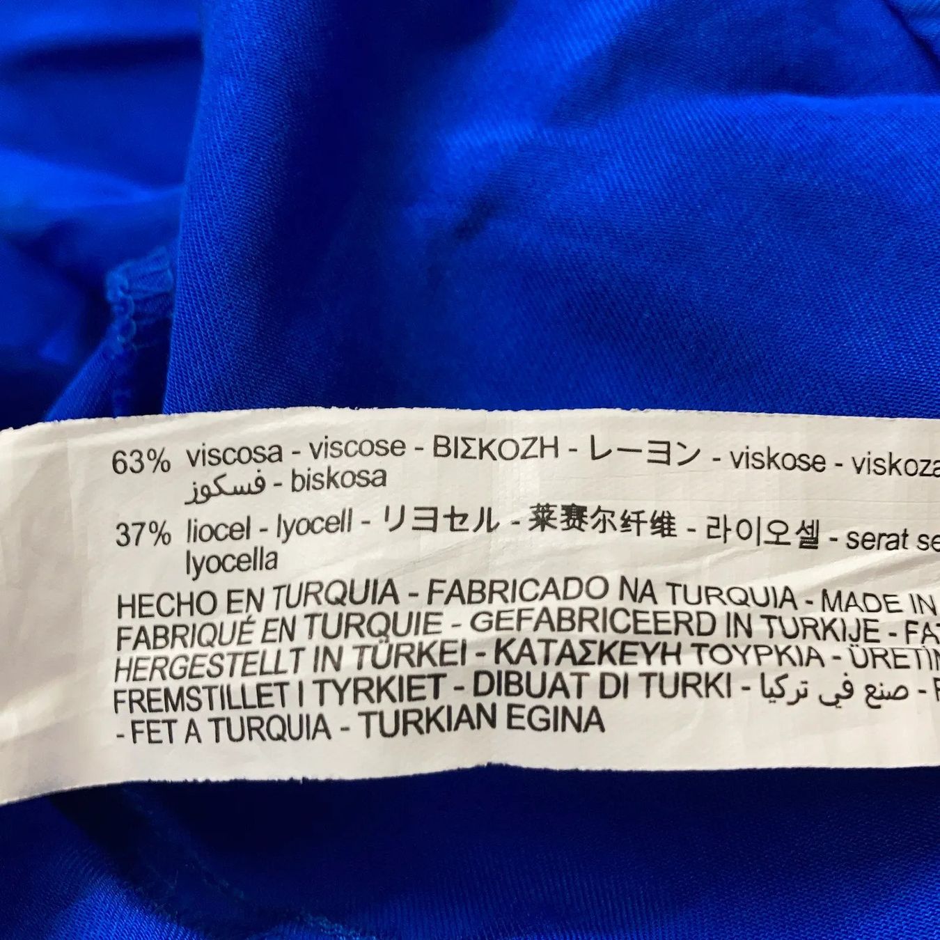 Zara Camicette: Zara Bluse, Grösse S, königsblau – Usato da zürich venduto da saramarina 3