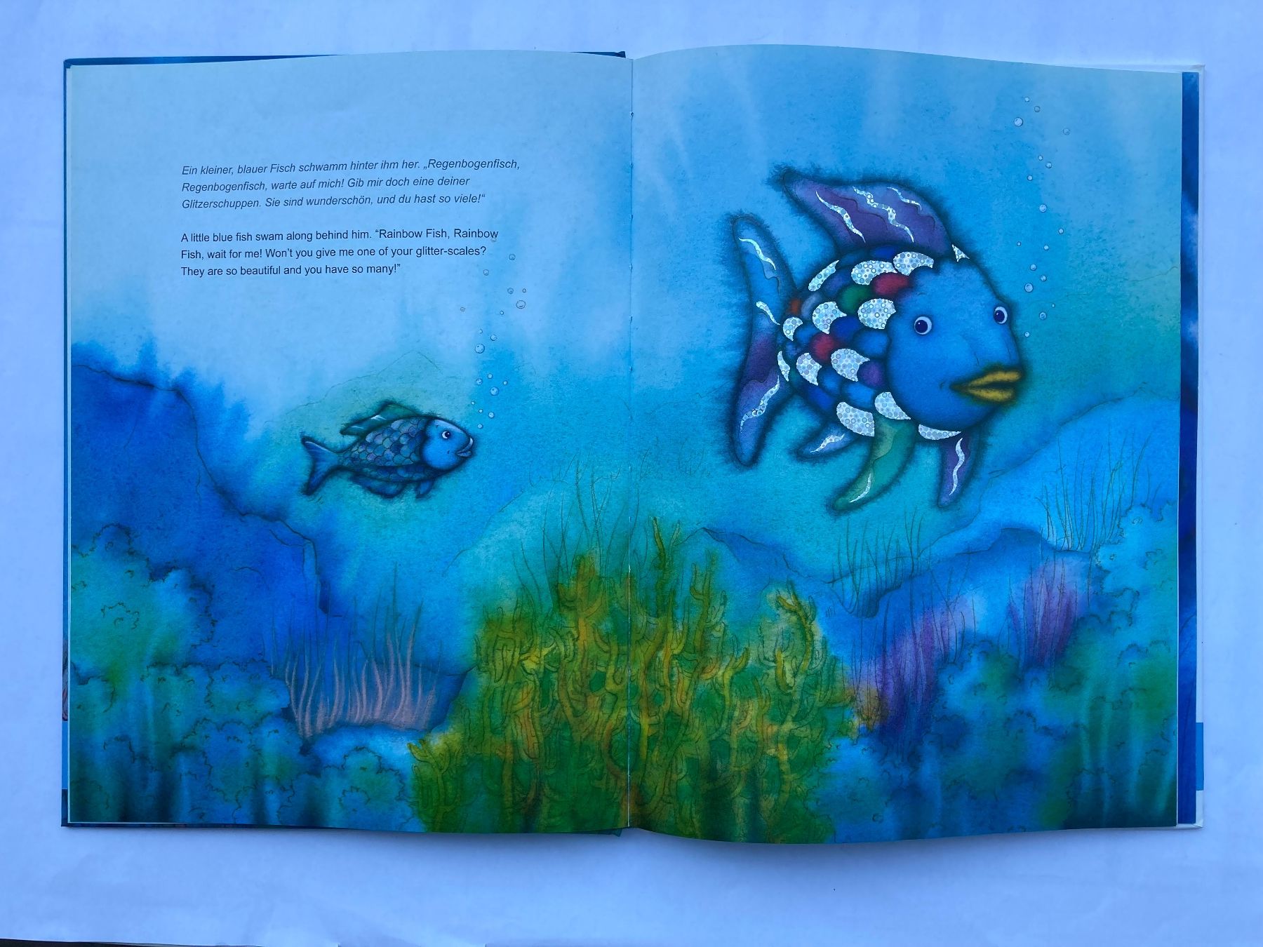 Livres: DER REGEBOGENFISCH - THE RAINBOW FISH – Neuf (Voir description) à Bubendorf par Alpenheidi 6