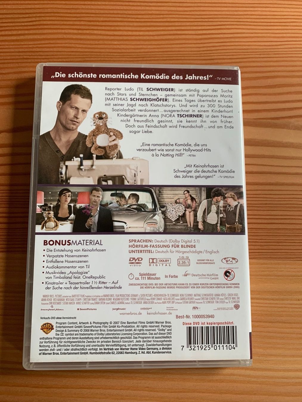 Tutti i DVDs: Keinohrhasen DVD – Usato da Zürich venduto da jimmy_12 1