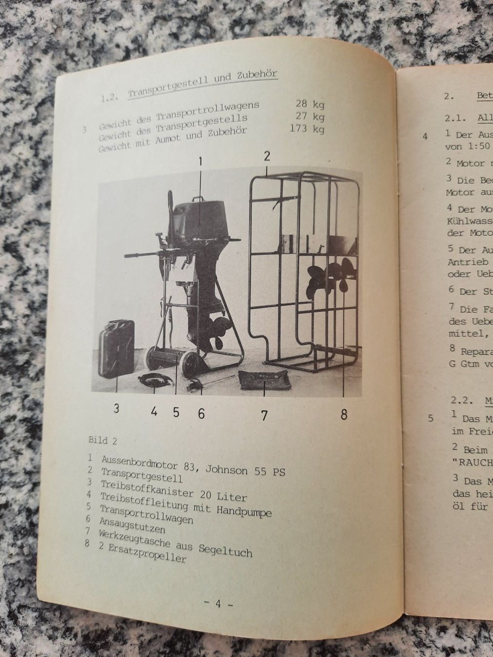 Bücher: Aussenbordmotor 83, Johnson 55 df – Gebraucht aus Ruswil von Sammlergeist 2