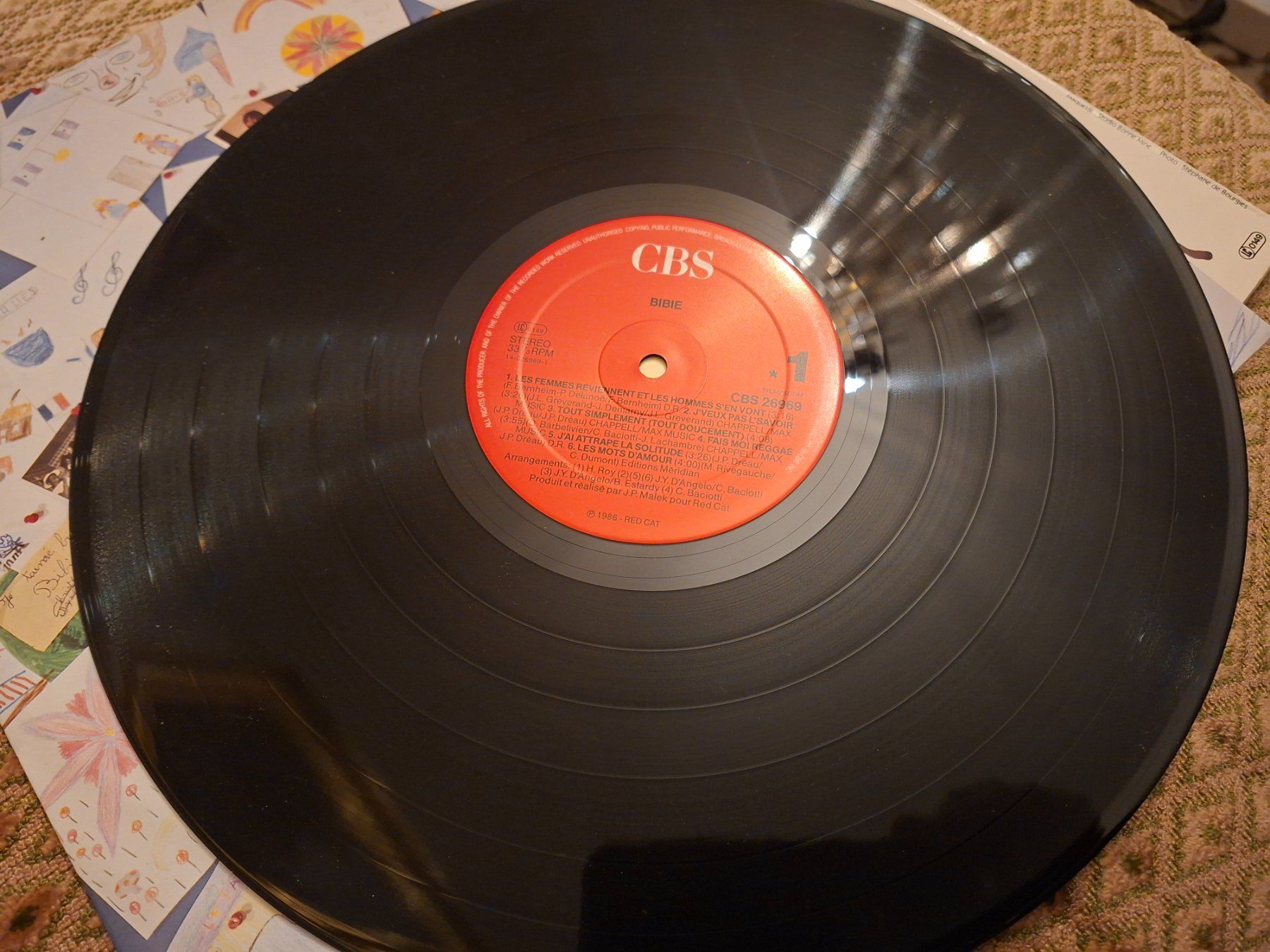Dischi in vinile: French Pop LP - Bibie - Signed! – Usato da Bernex venduto da Wannabehasbeen01 4