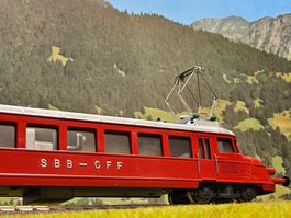 HAG 101 __ SBB Triebwagen RCe 2/4 _ Roter Pfeil __ OVP DC H0