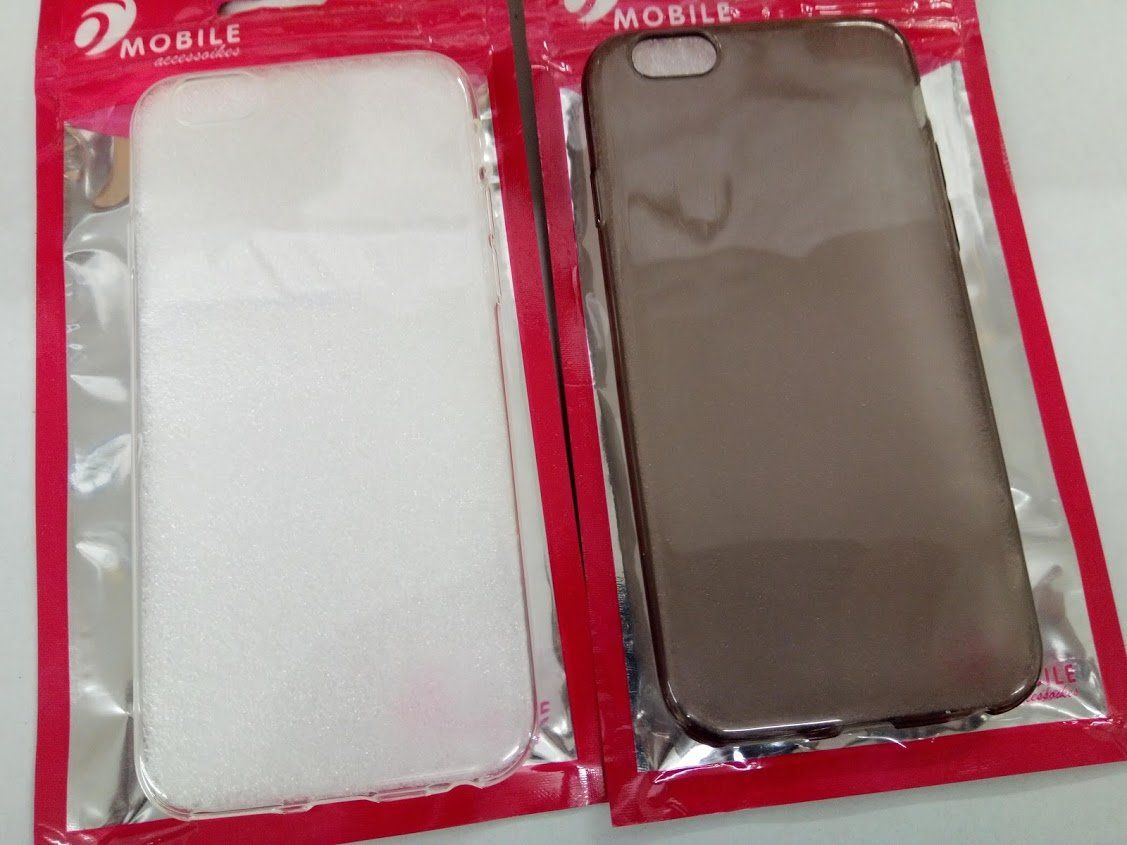 Cover & Protezioni schermo: iphone 6 silicon cover case, schwarz/grau od. transparent – Nuovo e nell'imballaggio originale da Ermatingen venduto da rik4rdo