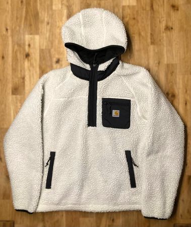 Half Zip Carhartt Fleece Pulli/Winterjack, Gr. M, wie neu!