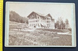Adelboden Hotel Wildstrubel/ Postkutsche/Photo ~1900