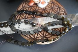 Gold Obsidian Herz Form Strang Schmuckproduktion  Ab 1.-