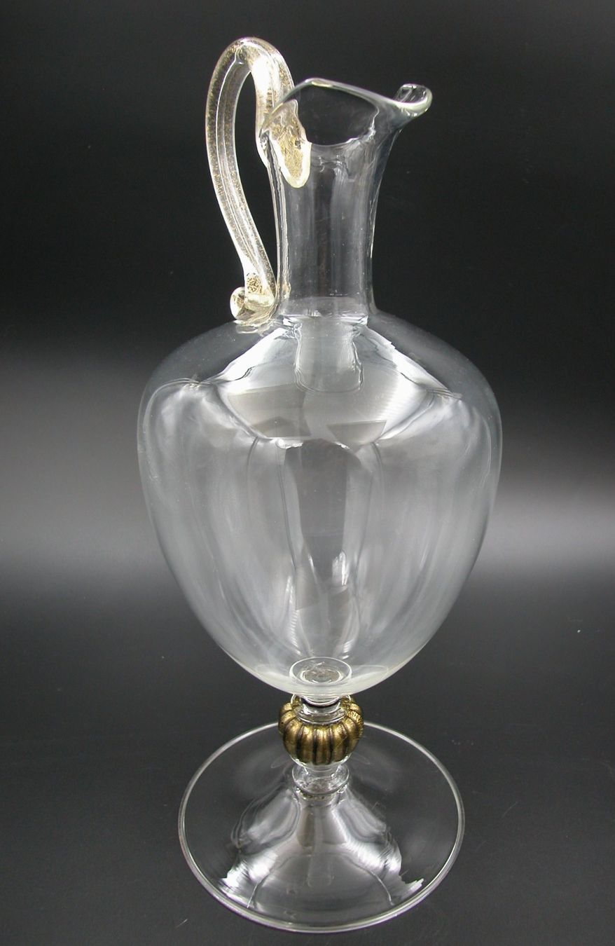 Murano Karaffen: Grosse Karaffe, wohl Barovier & Toso, Murano – Gebraucht aus Bern von Daikoku 4