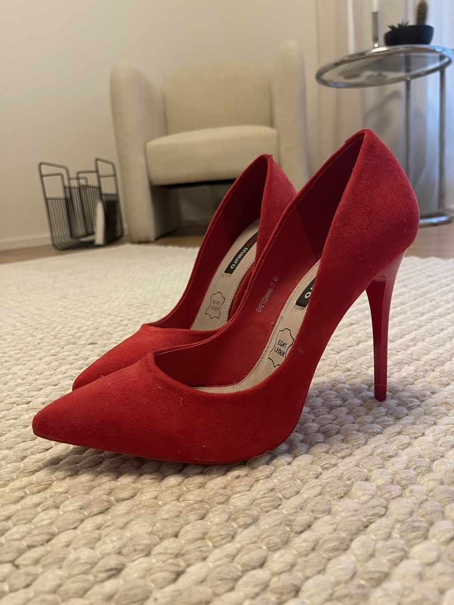 Scarpe da donna: Rote High Heels Supermauro, neu – Nuovo (secondo la descrizione) da Hombrechtikon venduto da jxsp 1