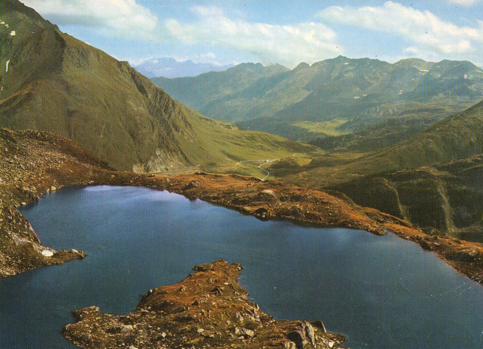 Cartoline postali: Lai Blau mit Lukmanierpass – Usato da Melano venduto da pisonsdro