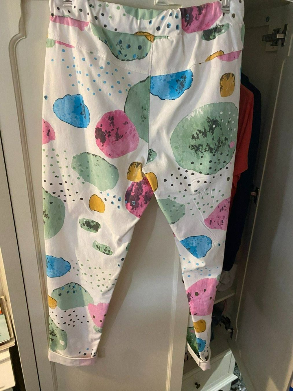 Pantaloni: STOFFHOSE -WEISS-BUNT – Nuovo e nell'imballaggio originale da Meienried venduto da ManuelaBoutique 2