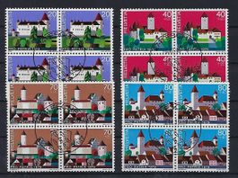 Pro Patria Viererblocks 1979 gestempelt   15138