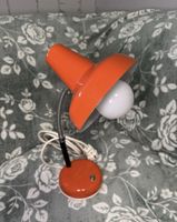Orange Schreibtischlampe / Leselampe im Vintage Design!