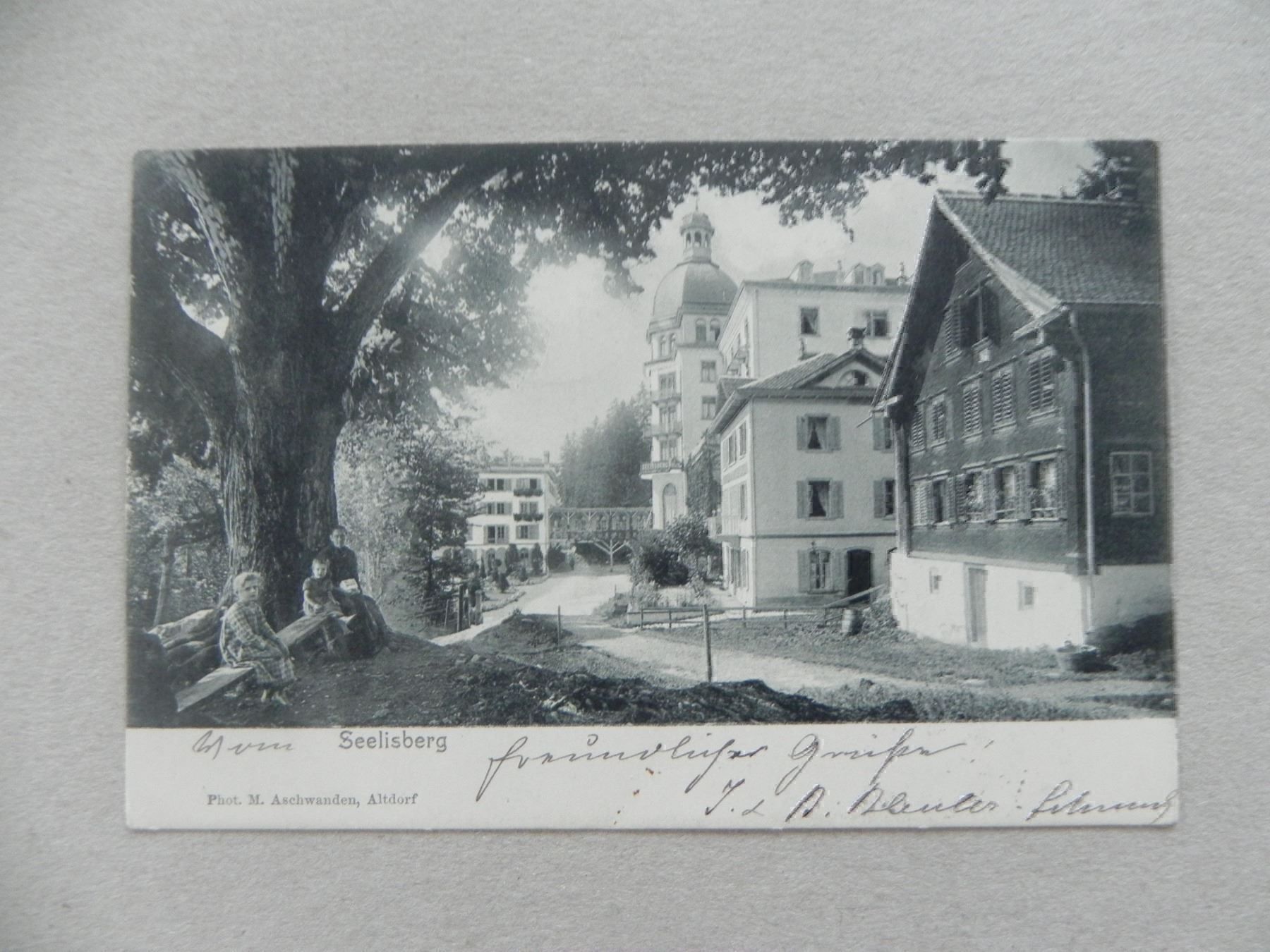 Ansichtskarten: Ansichtskarte Seelisberg Uri UR 1905 – Gebraucht aus Siebnen von krimsie