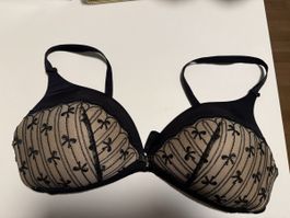 Schwarzer BH mit Spitze, Beldona 80B - neuwertig! (56)