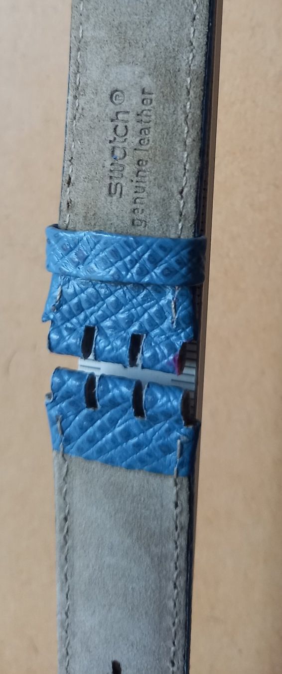 Swatch Armbänder & -reifen: Swatch Uhren Armband blau – Gebraucht aus Adliswil von cha_fq9f 3