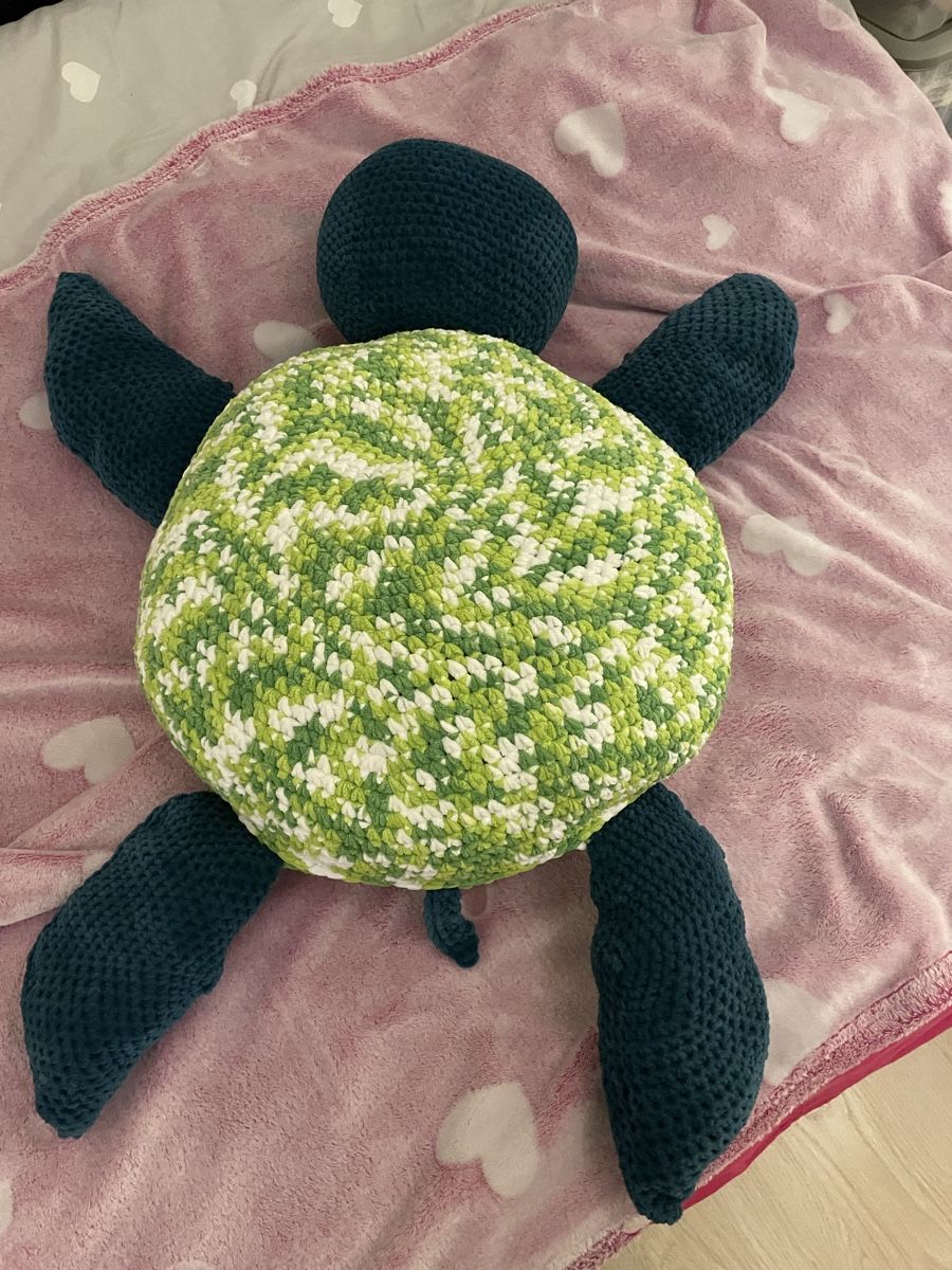 Lana: Hand gehäkelte Schildkröte amigurumi – Usato da Airolo venduto da Bagaion99 3