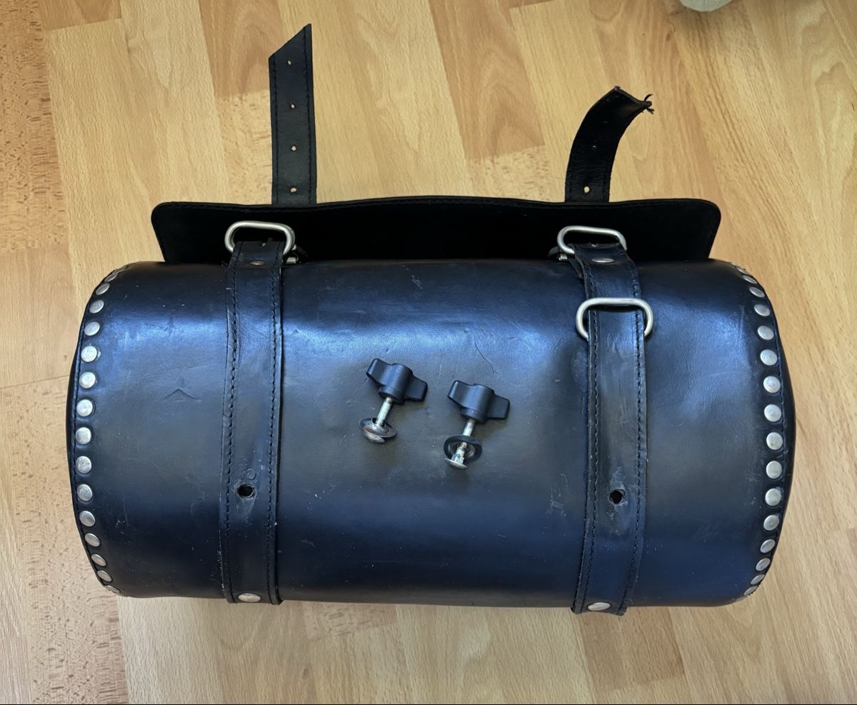 Topcase: Tool Bag Custom Moto Cruiser/Chopper in Pelle – Usato da Montagnola venduto da iva_qvx9 6
