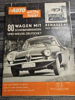 AutoMotorSport 8/1962 | Test Alfa Romeo Giulietta SS & SZ