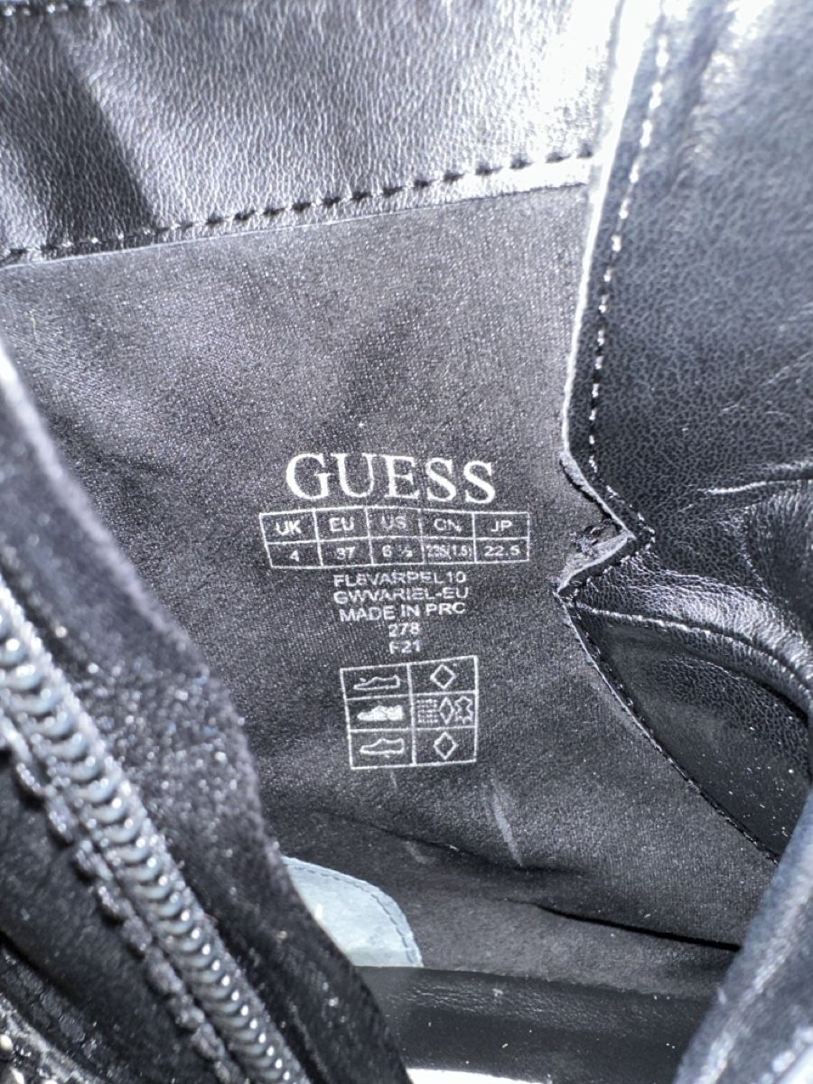 Guess Damenschuhe: Boots/Stiefel Guess, Animalprint – Gebraucht aus Andhausen von danny1407 3