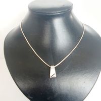 Silberkette 835 silber  mit Anhänger 925 silber , Zeitlos