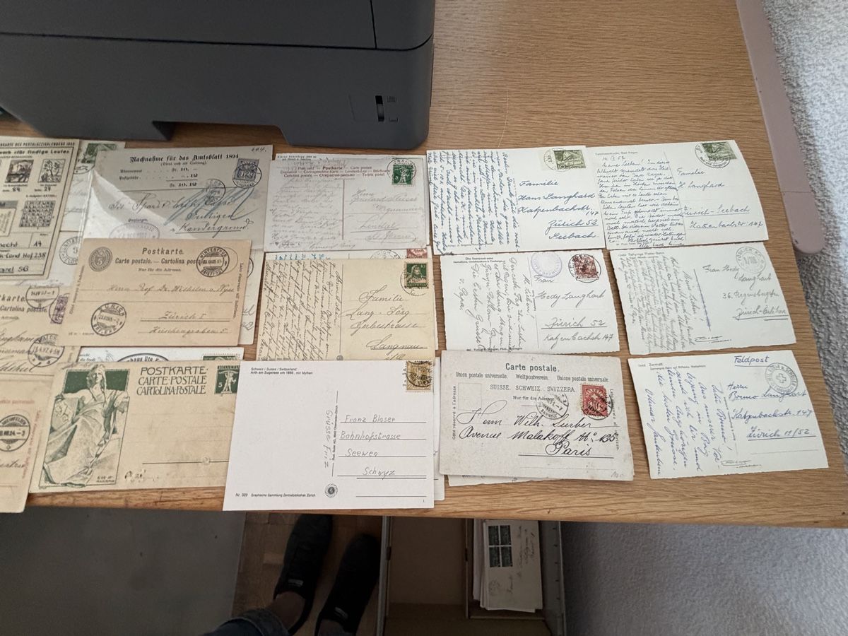Ansichtskarten: 50 Ansichtskarten/Postkarten Schweiz ab Alt – Gebraucht aus Murgenthal von Tina_4055 5