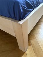 Bett in Massivholz Hagenbuche 160/200cm 