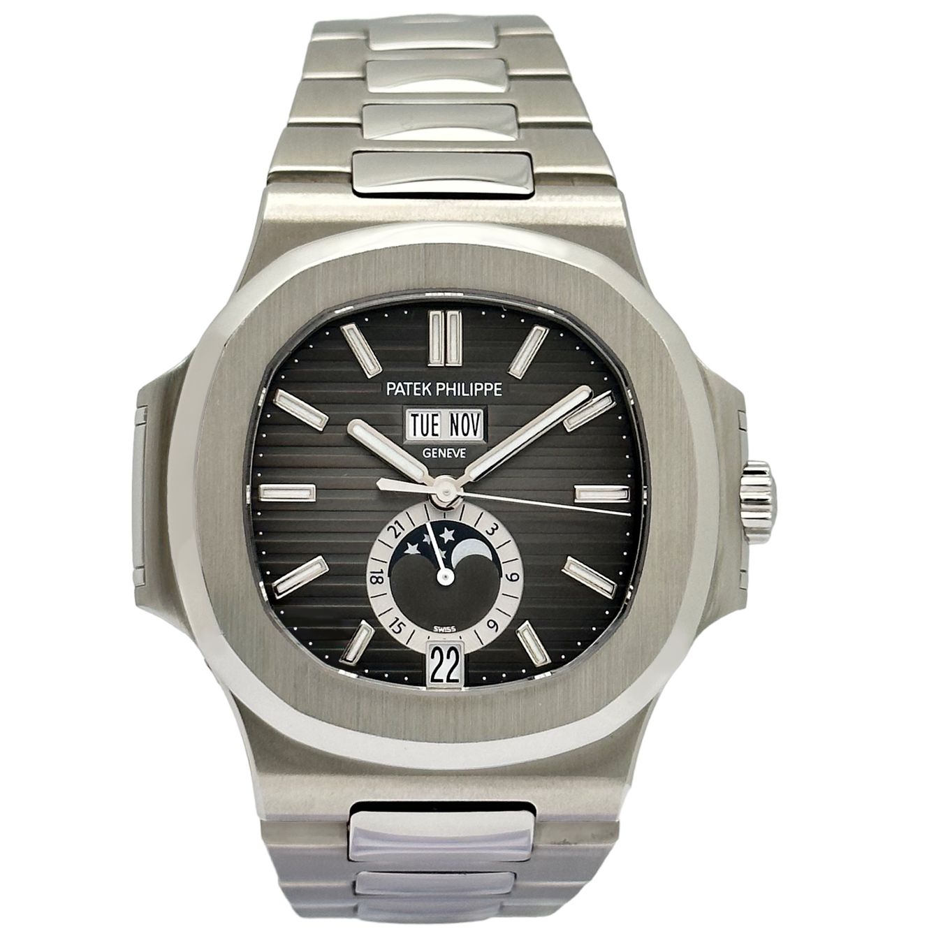 Patek Philippe Orologi: Patek Philippe Nautilus 5726/1A Full set Unworn – Nuovo e nell'imballaggio originale da Genève venduto da Swisstreasures-SA