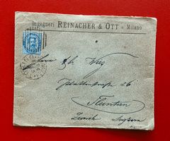 ITALIEN ITALIA RE UMBERTO REINACHER MILANO FLUNTERN 1889