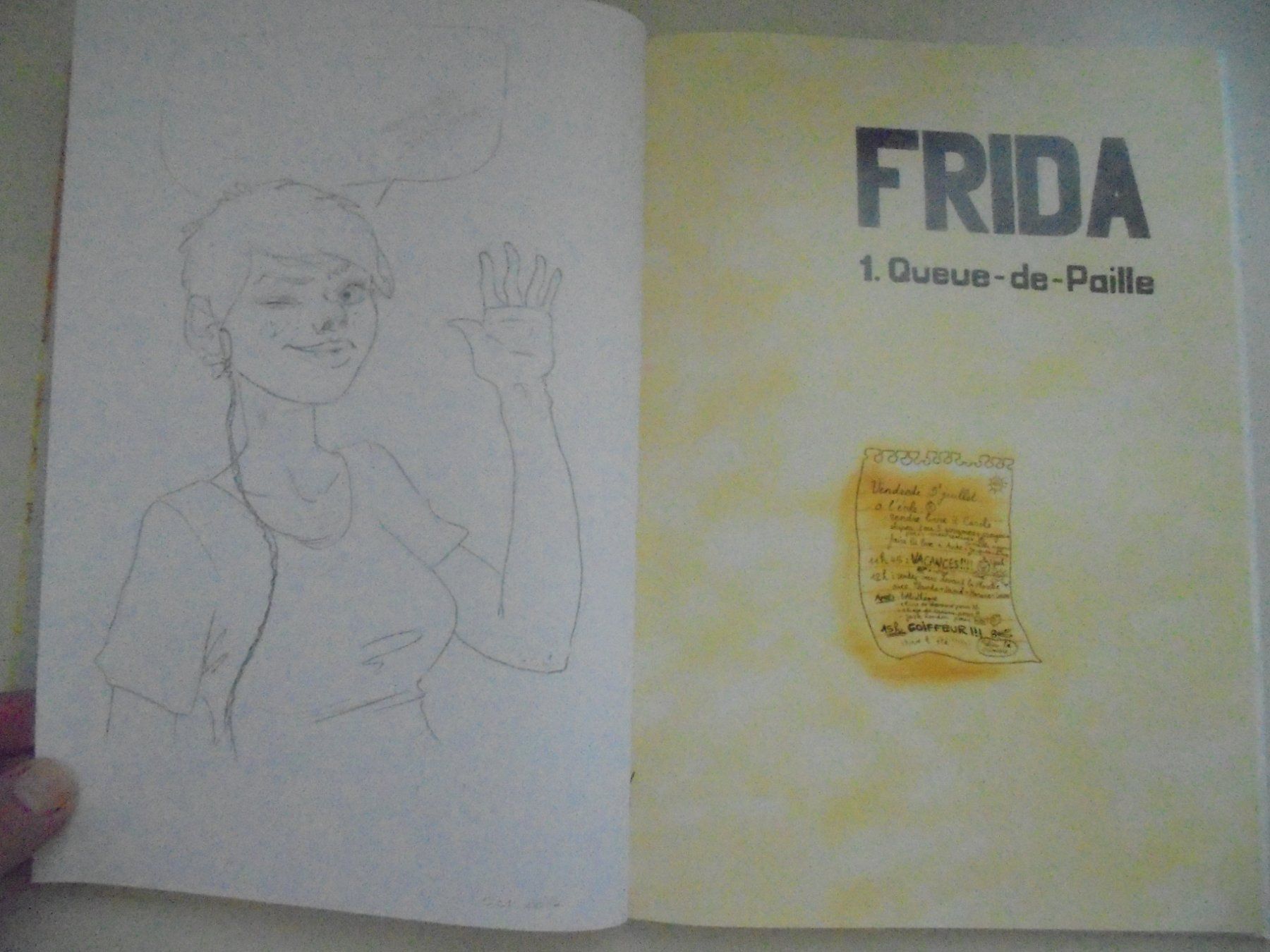 Fumetti: Frida 1 Queue-de-Paille / se passe dans la campagne vaudoise – Usato da Eclépens venduto da Consuelo 2