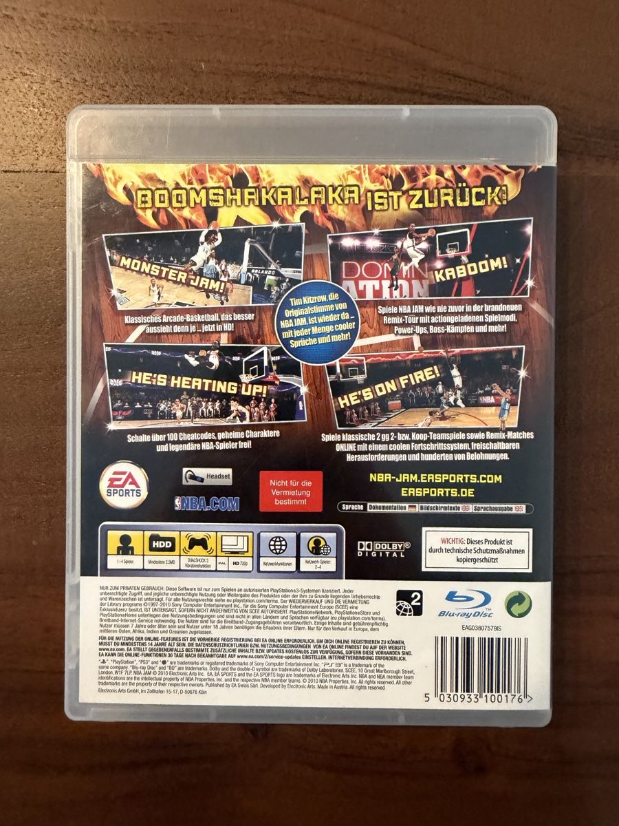 Sony Giochi: NBA Jam für PS3 – Usato da Thunstetten venduto da Virus_33 2