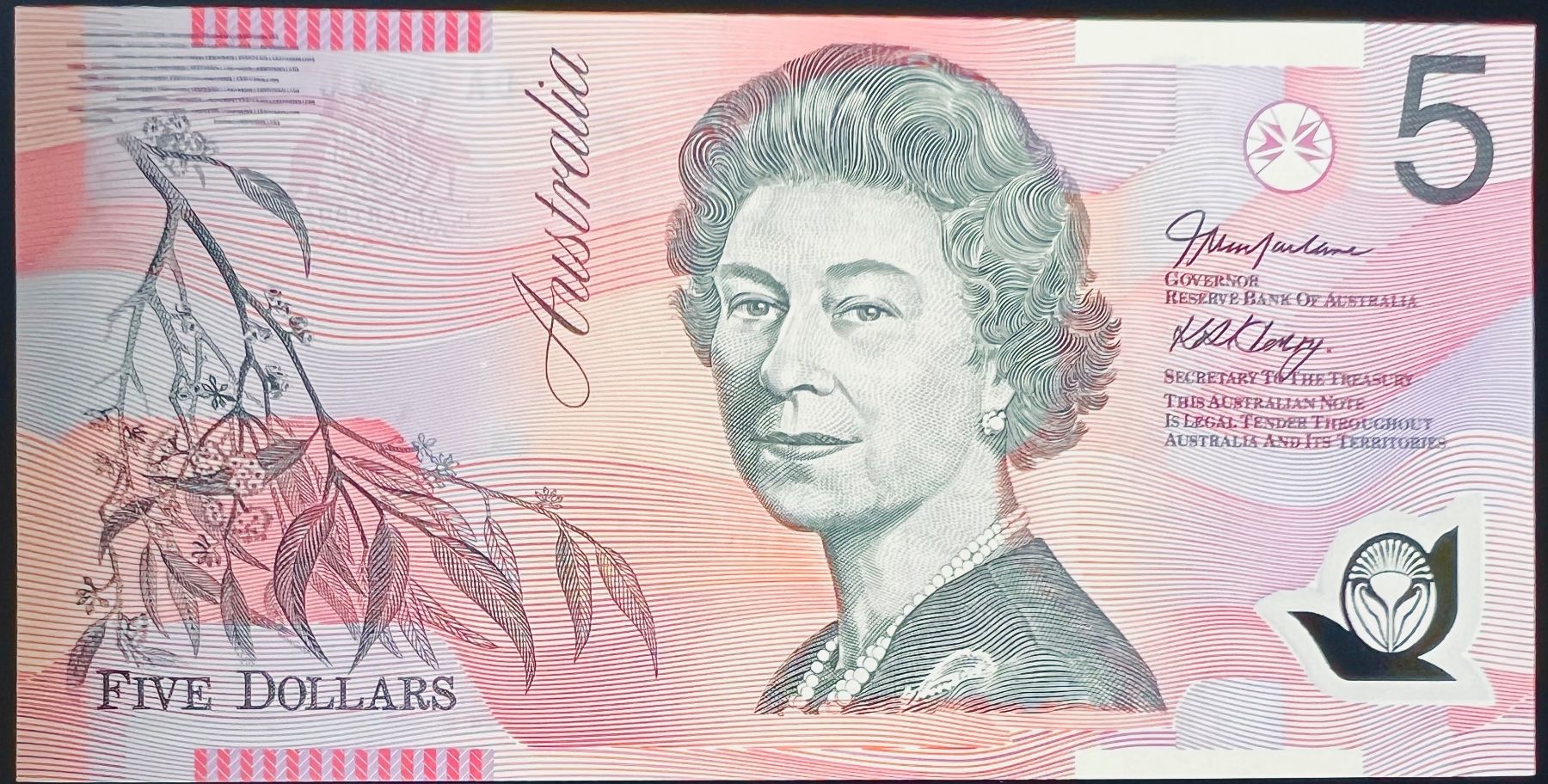 Banconote: Australia 5 Dollars 2002 - non circ./unz – Nuovo (secondo la descrizione) da Tramelan venduto da MHK79