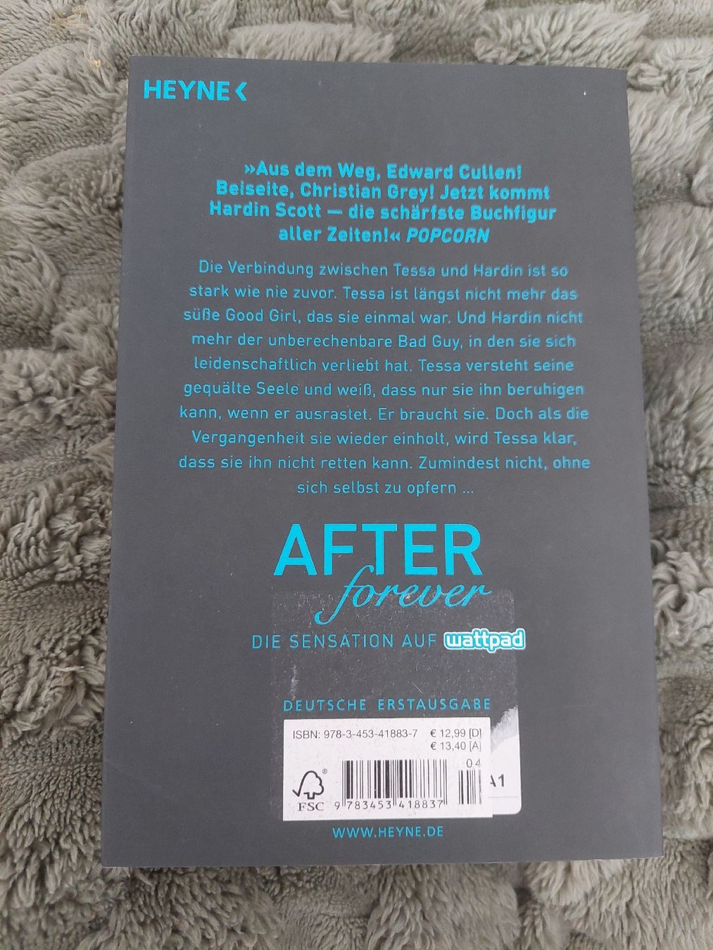 Bücher: Anna Todd - After Forever, Band 4 – Gebraucht aus Sennhof von NNC_11 1