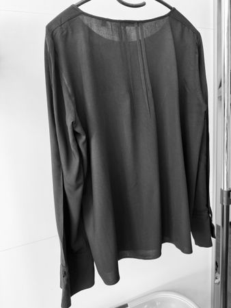 Schwarze Marc O'Polo Bluse, Grösse 36 – Zeitloser Klassiker!