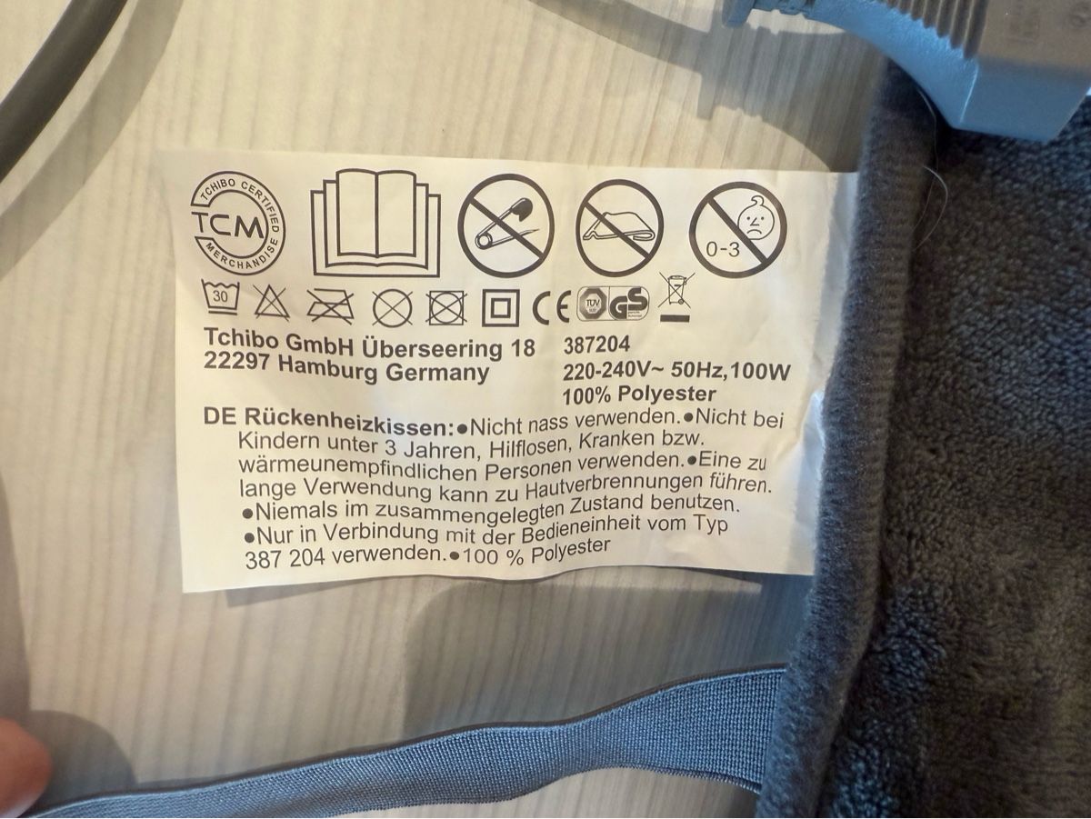 Cuscini: Rückenheizkissen Tchibo – Usato da Eggenwil venduto da Lissi82 2