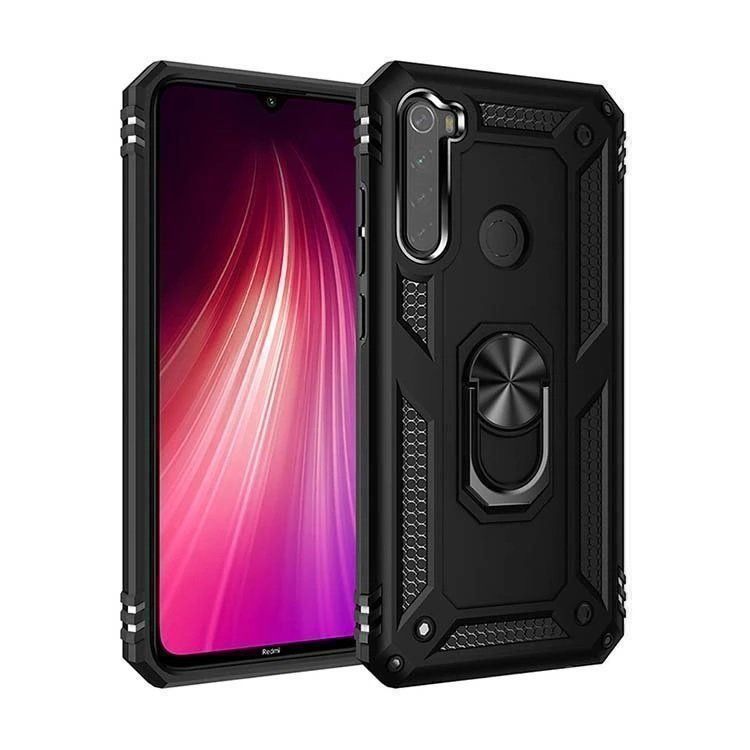 Cover & Protezioni schermo: Xiaomi Redmi Note 8 Hülle Etui Ring Case Magnet Cover Tasche – Nuovo e nell'imballaggio originale da Volketswil venduto da coverandmore 5
