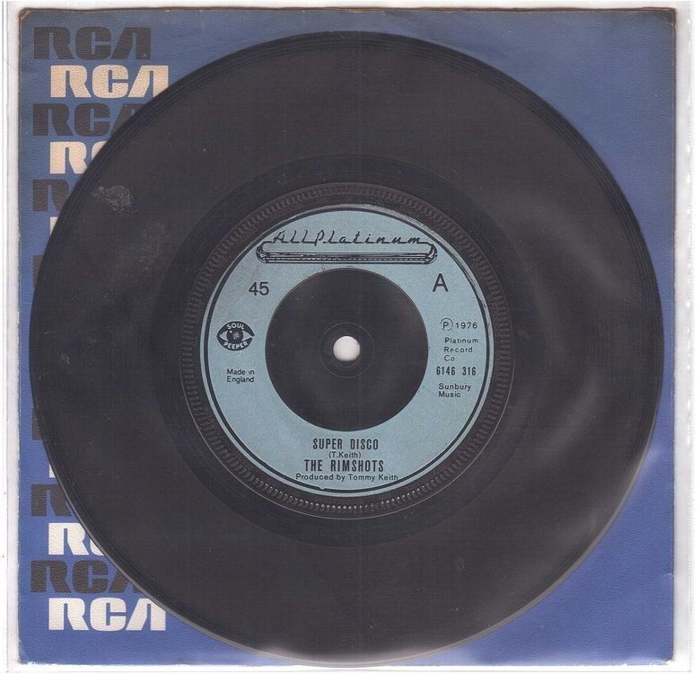 Vinyles: The Rimshot  --  Super Disco  Single7 – D'occasion à Rheinau par asteng