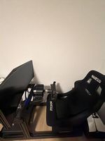 Sim Rig -  GT1 EVO, Fanatec CSL DD, VRS Pedale, Sparco
